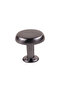 Vera Matte Smoked Button Handle Luxury Country Kitchen Furniture Cabinet Drawer Handle - 2