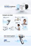 Melobuds N50 Anc Ht12 6 Mikrofonlu Bluetooth 5.4 Kulaklık Beyaz - 2