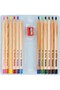 Triboo Natural Jumbo Full Size 12-Piece Vivid Colored Crayon Set with Sharpener - 5