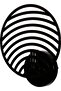 Tilbe Decorative Design Metal Wall Sconce Black Modern Indoor (Bulb Included...) - 3