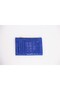 Cobalt Blue Color Crocodile Pattern Faux Leather Zipper Section Card Holder-Wallet (Shipped in Box) - 2