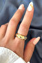 Steel Ring Couture Adjustable Women's Non-Tarnish - 7