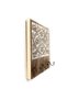 Key Holder for Wall – Snow White Moroccan Medallion Carved Wooden Key Hanger 3 Hooks | Key Hanger for Wall Entryway | Key Organizer | White Floral Wall Art | No Drilling Needed - 4