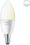 Smart LED Candle Bulb 40W C37 E14, Tunable White 2700K-6500K, WiFi & Bluetooth, Alexa & Google - 2