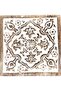 Key Holder for Wall – Snow White Moroccan Medallion Carved Wooden Key Hanger 3 Hooks | Key Hanger for Wall Entryway | Key Organizer | White Floral Wall Art | No Drilling Needed - 6