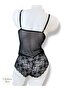Lace Thin Strap Crop Tank Top Set - 4