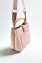 New Season Women's Shoulder Bag with 4 Compartments, Adjustable Wide Strap, 22X20 cm Lk-4002 - 2