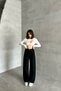 Women's Jean Loose Fit Baggy Wide Leg Denim Pants - 4