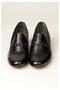 1607 genuine leather masculine high heel shoe 3.5cm black patent leather - 2
