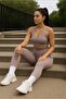 6 Pieces White 1 Quality Cotton Combed College Tennis Socks - 7