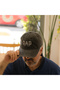 Embroidered 2025 Pomegranate Flower-Anthracite Mom Dad Hat 2-Pack Mother Father Washable Fabric Hat Cotton - 5