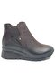 Ravven Genuine Leather Air-Flow Sole Orthopedic Women's Boots Brown - 2