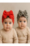 Baby Girl Bonnet with Bow 2 Pieces