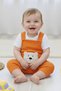 Short Salopet Set with Teddy Bear Figure for Boys, Girls, Boys, Baby 0/3 Months, 3/6 Months, 6/9 Months