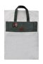Pine Green Pera Waxed Canvas Tote Bag Waxed Canvas Adjustable Strap Women's Shoulder Bag - 6