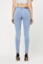 Women's Basic Tight B.Blue Denim Pants - 6