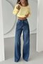 Women's Wide Leg Loose Baggy Blue Baggy Jeans