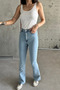 Women's Jeans Loose Spanish Leg B.Blue Jeans - 4