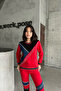 Women's Loose Sweat Elastic Pants Tracksuit Set - 3