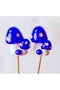 2.6cm Mini Miniature Mushroom with Puppies Silicone Mold K-790, Stone Powder Soap Plaster Candle Mold - 3
