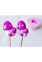 2.6cm Mini Miniature Mushroom with Puppies Silicone Mold K-790, Stone Powder Soap Plaster Candle Mold - 6