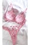 Patterned support bra set - 3