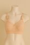 Ten Plus Size Patterned Non-Padded Wire-Free Recovery C Cup Bra – Breathable Comfortable Underwear - 5