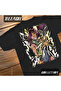 Bleach Anime Yoruichi Shihouin Goddess of Thunder Oversize Printed T-Shirt - 3