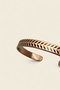 Pure Copper-Brass Olive Leaf Bracelet Abundance Abundance - 4