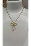 1St Class Steel Does Not Blacken Zircon Stone Infinity Necklace - 5