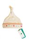 2 Pcs, Baby Girl Clean Globe Combed Organic Newborn Hat - 2