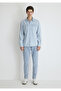 Ted Casual Light Blue Jean Shirt Slim Fit / Slim Fit0210909-87153 - 2