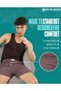 Pack of 3 Mens Boxers Underwear Cotton Rich Relaxed Fit Antibacterial Soft Elastic Waistband - 3