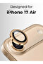 Camera Lens Protector Compatible with iPhone 17 Air – Gold, Scratch Resistant, HD Clear