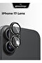 Camera Lens Protector Compatible with iPhone 17 Black Scratch Resistant, HD Clear