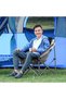 AUTO FAMILY Foldable Moon Camping Chair – Portable Lounge Chair with Cup Holder, Chair Outdoor - 2