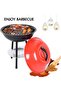 AUTO FAMILY Portable Folding Charcoal Grill – Compact BBQ Barbecue for Outdoor Camping - 2