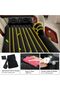 AUTO FAMILY Premium Inflatable Car Air Mattress with Back Seat Support & Pump Black - 2