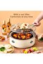 AUTO FAMILY Portable Folding Charcoal Grill – Compact BBQ Barbecue for Outdoor Camping - 8
