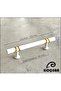 Esin White 96 mm Handle Luxury Country Kitchen Furniture Cabinet Drawer Handle - 4