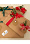 Package Paper Kraft Paper Wrapping Paper Gift Paper New Year's Dowry Packaging Paper 70x100 (10 PCS) - 6