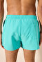 Men's Line Green Swim Shorts - 5