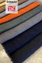 Navy Blue Chenille Textured Backdrop Curtain - Straight Seam - Extrafoam Drawstring - Comes with Tieback - 6