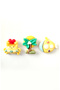 Car Interior Air Conditioning Ornament Tropical Sea Themed Set of 3 – Crab, Palm Tree and Submarine Figures - 2