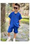 Pocket Detailed Boy's Shorts Set 11953 - 2