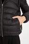 Water Repellent Inflatable Coat Hooded Double Side Zipper Pocket Plush A0581Ax23Wn - 7