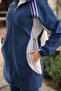 Women's Hijab Tracksuit Set Two-Piece Bottom - Top Set - 3