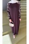 Leopard Patterned Mercerized Dress - 5