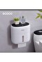 Miecoco Ecoco Wall Adhesive Water Resistant Toilet Paper Bathroom Storage Box with Drawer (New)
