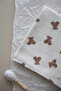 Muslin Coverlet 100% Cotton-Ecru Bear 100X100 cm - 3